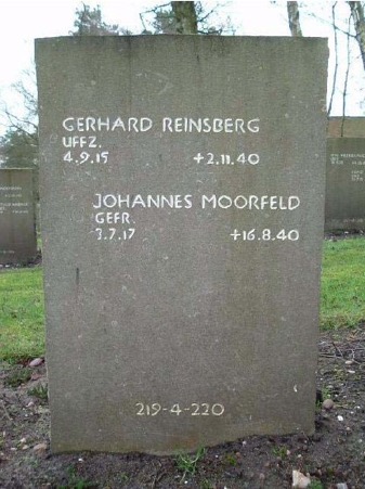 Gefr. Johannes Moorfeld