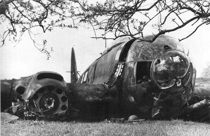 Heinkel He 111H5 5.KG53 (A1+IN) Furthmann shot down Kent May 10 1941