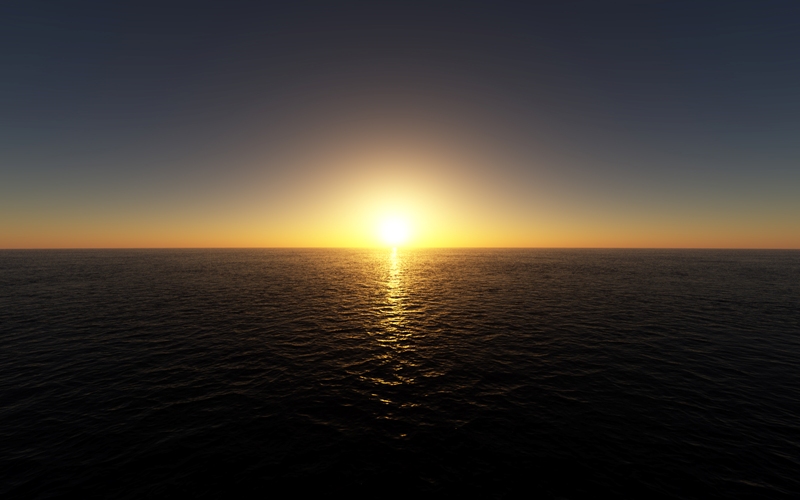 (8) the last sunset over the sea